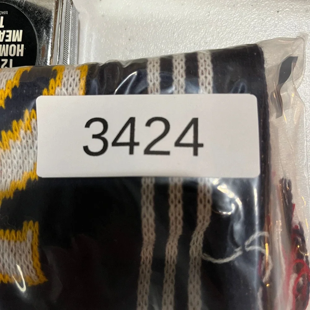 Adidas Real Salt Lake MLS Soccer‎ Scarf Red Navy Blue Gold Knit Fringe 64in